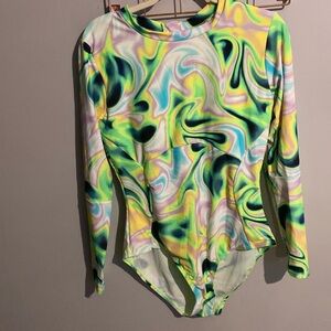 1 piece Long Sleeve Swimwear